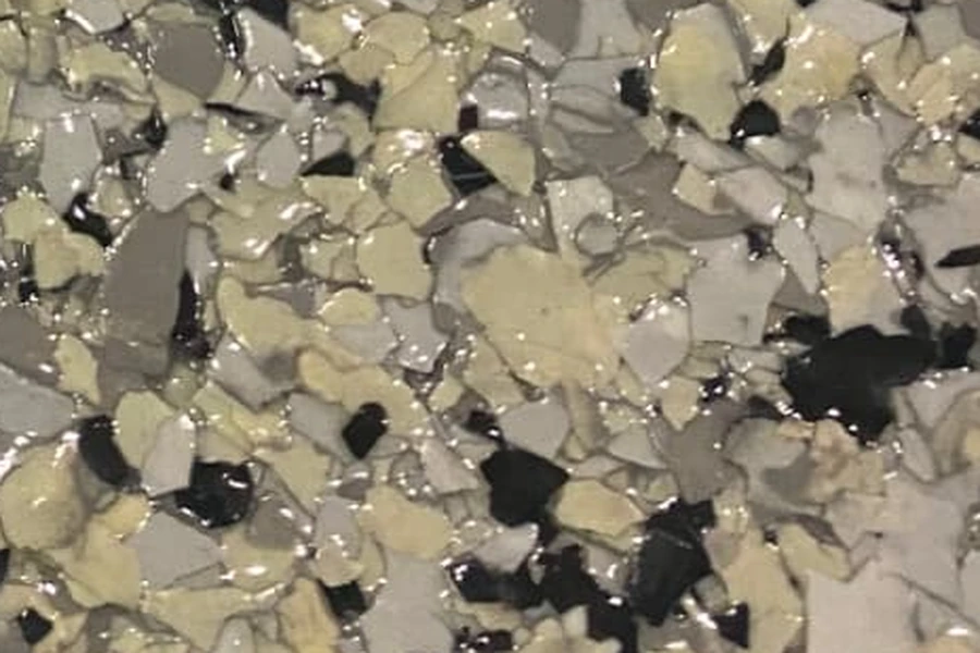Amber - grey base sprayed concrete resurfacing colour swatch