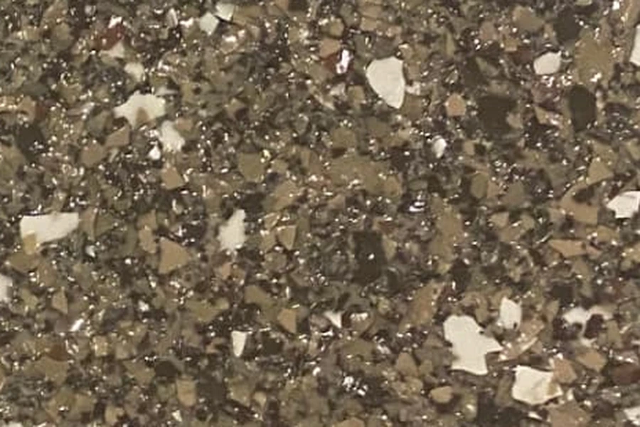 Citrine - grey base sprayed concrete resurfacing colour swatch