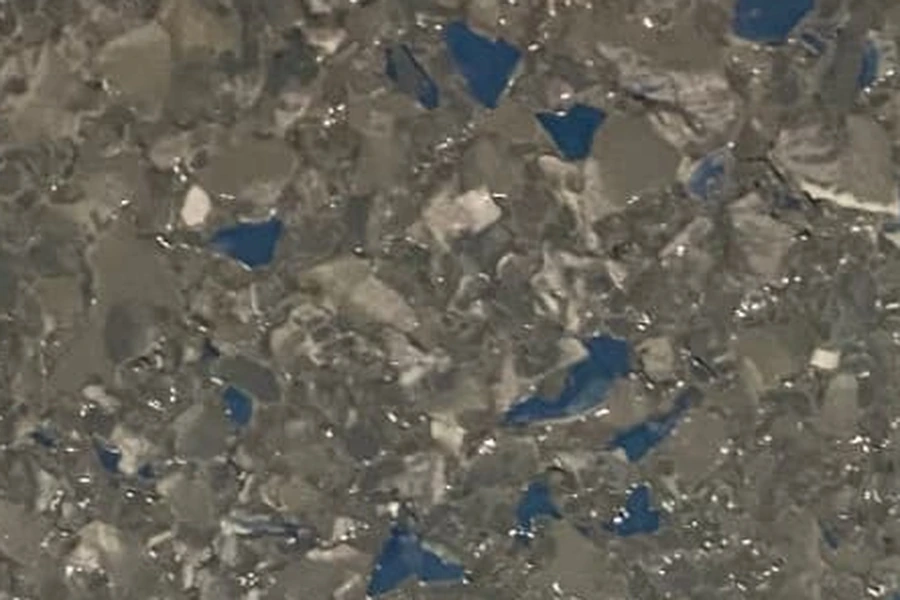 Topaz - grey base sprayed concrete resurfacing colour swatch