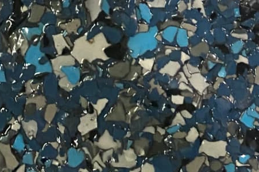 Tourmaline - dark base sprayed concrete resurfacing colour swatch